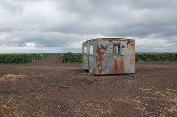 Abandoned trailer