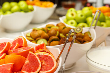 A fresh cut fruit bar