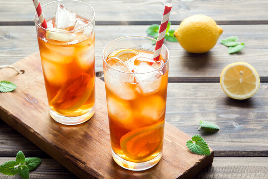 Iced Tea With Lemon