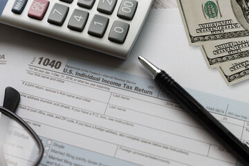 tax Individual income return Financial Accounting form Time for Taxes Money Taxation