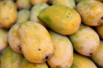 Yellow Mango in the market