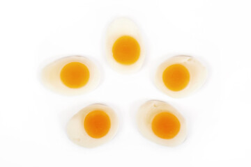 Egg jelly candies