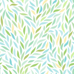 Seamless pattern with leafs - 157264931
