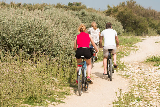 ballade vélo côte chemin promenade vacances sentier mer sable ile de ré repos tranquilité calme nature