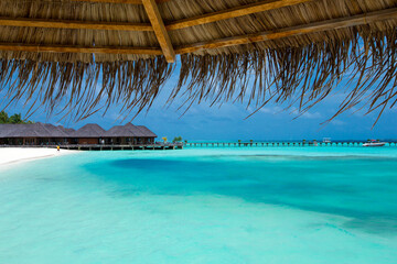 tropical beach in Maldives