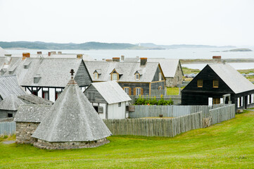 Fort Louisbourg - Nova Scotia - Canada - obrazy, fototapety, plakaty