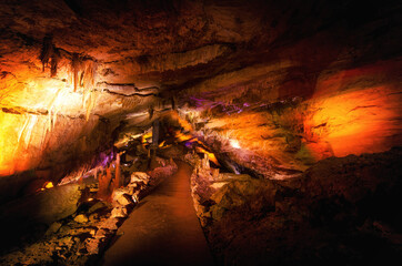 Big cave in Georgia, located near Trieste, Italy