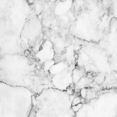 Fototapeta premium White marble texture background pattern with high resolution.