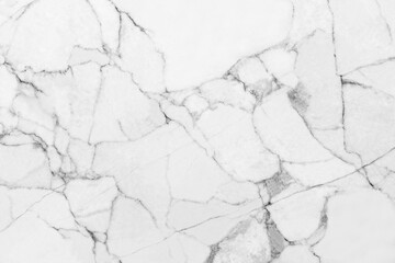 White marble texture background pattern with high resolution.