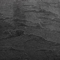 Dark grey black slate background or texture.
