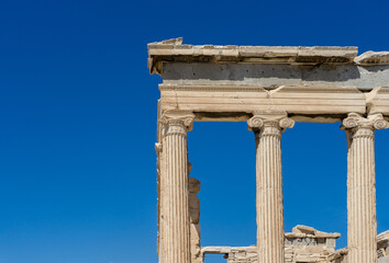 Fototapeta premium Parthenon temple. Acropolis in Athens, Greece