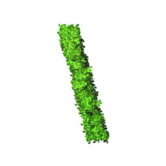 Recycling symbol in recycle concept - 3D rendering