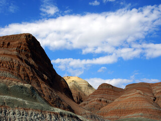 Naklejka premium mountains and clouds, nature landscape in Turkey
