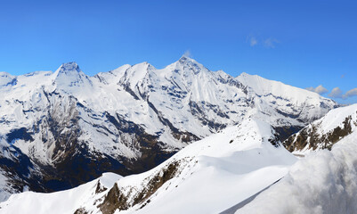 Alps mountains panorama
