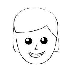 Obraz na płótnie Canvas old man avatar character vector illustration design