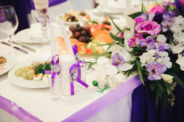 wedding banquet in a restaurant