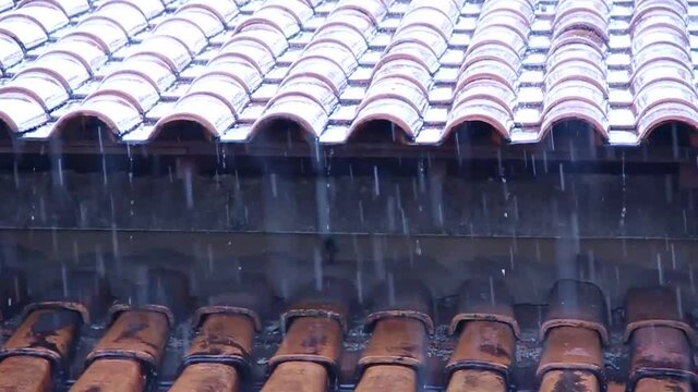 Chuva no telhado