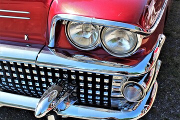 An image of a us classic car, vintage