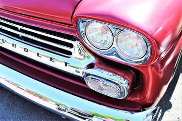An image of a us classic car, vintage