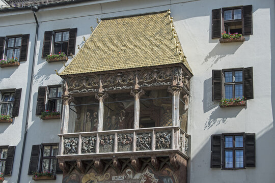 "Goldenes Dachl" in Innsbruck, Tirol,  &Ouml;sterreich