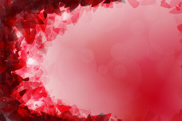 Red abstract background