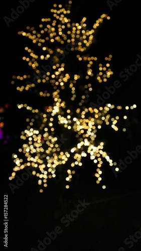 Tree Of Light In Taman Pelangi Jogja Indonesia Stock