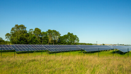 Solar Park Green Energy Panels