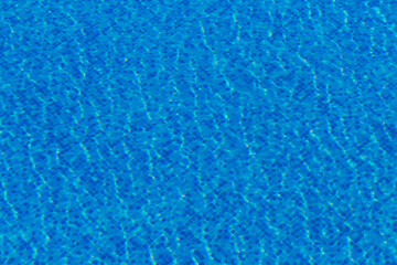 Bottom of swimming pool