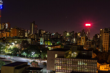 Johannesburg City at Night