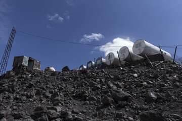 landscape in the mountais