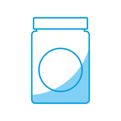 moneybox icon over white background. vector illustration