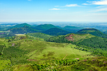 Chaîne des Puys, nord du Puy-de-Dôme