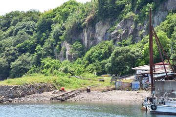 的形漁港・修理ドック跡兵庫県姫路市