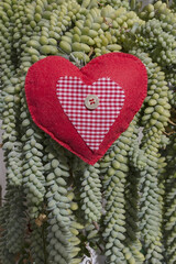 Fabric heart