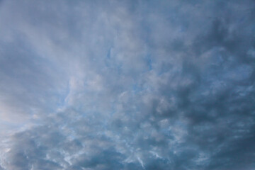 Blue sky with cloud.