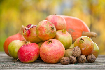 autumn fruits
