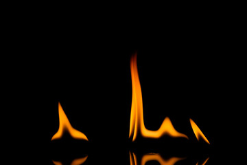 Fire flames background