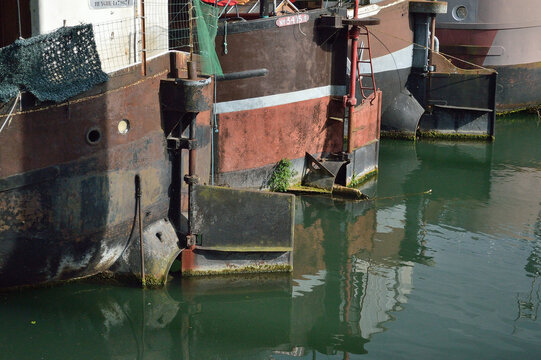 D&eacute;tail de p&eacute;niche &agrave; Conflans Sainte Honorine