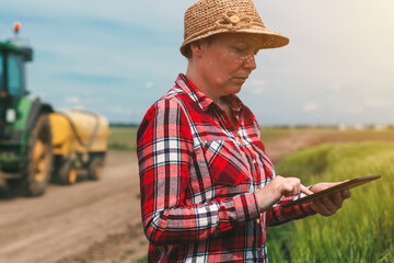 Smart farming, using modern technology in agricultural activity