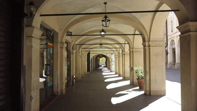 arcades of Busseto Parma