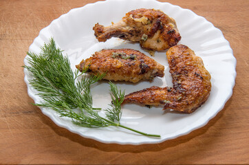 Fried wings