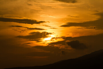 cloud and sky sunset light