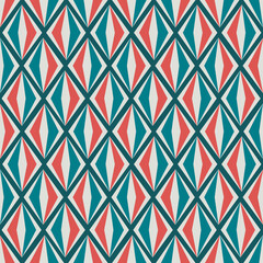 Geometric seamless pattern. Vector Illustration.