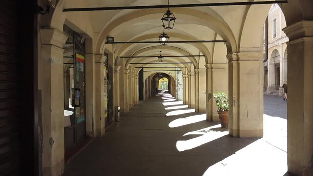 arcades of Busseto Parma