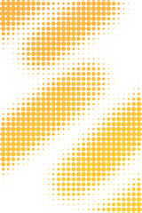 Abstract yellow halftone background