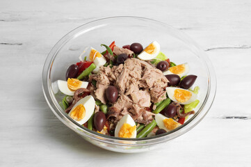 Tuna Nicoise salad