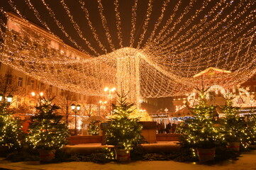 Obraz premium moscow christmas