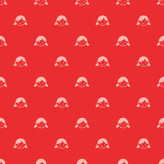SEAMLESS GIRL PATTERN
Happy girl with ponytails are smiles has been arranged as pattern on the red background. This seamless pattern can be used for monitor wallpaper, wrapped and etc.
