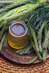 syrup made of pine