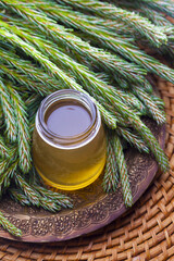 syrup made of pine
